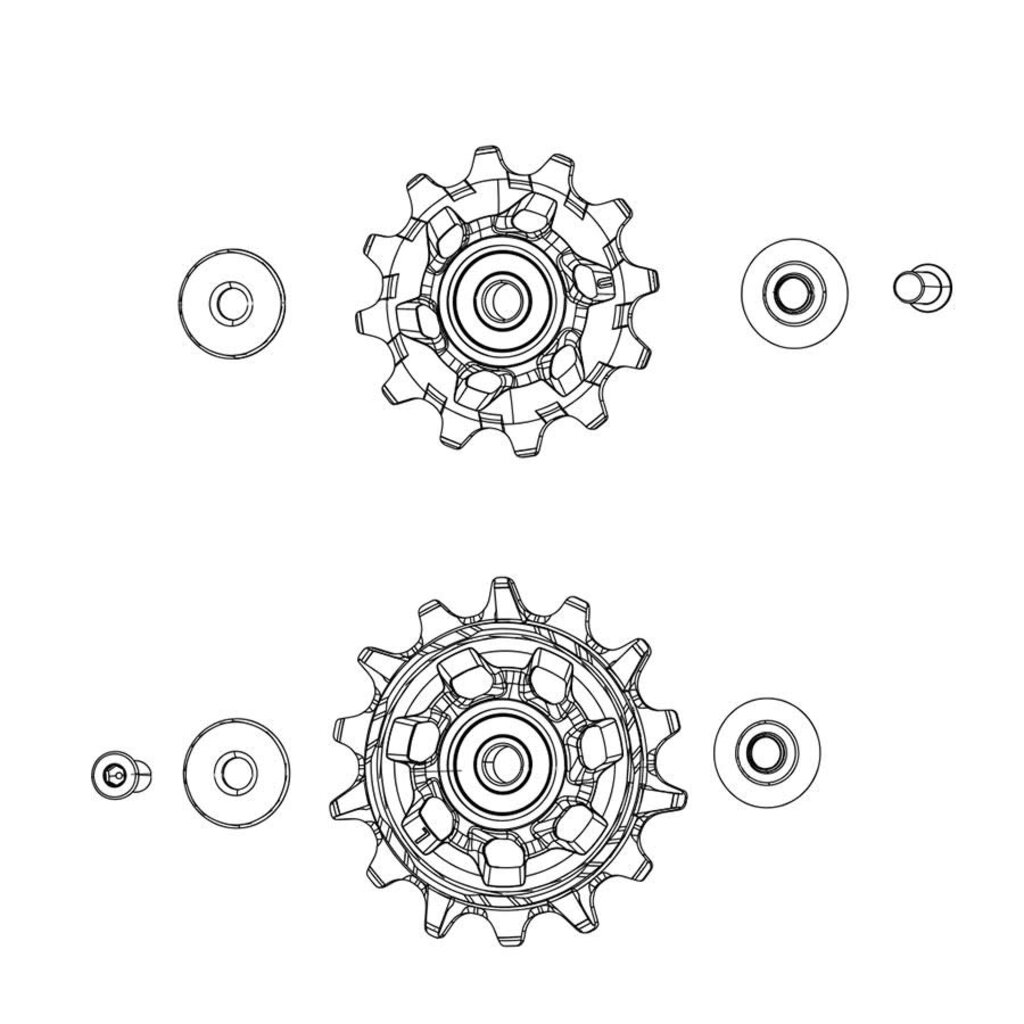 Sram SRAM, GX Eagle AXS Pulley Kit, GX Eagle AXS, Kit