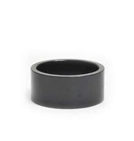 Wheels Manufacturing Wheels Manufacturing, Headset Spacer, 1-1/8'', Height: 15mm, Aluminum, Black