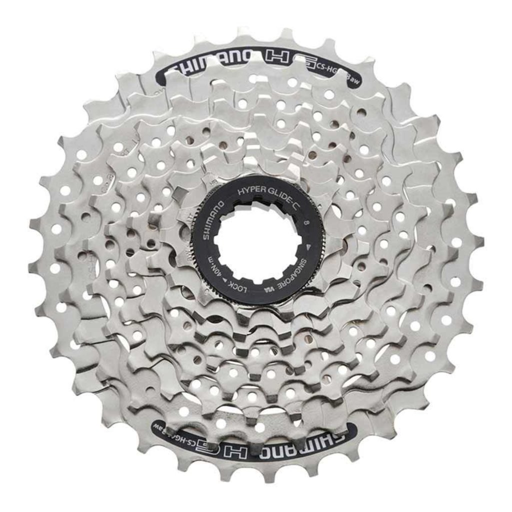 Shimano Shiman, CS-HG41, 7sp. cassette, 11-28T, 11-13-15-18-21-24-28