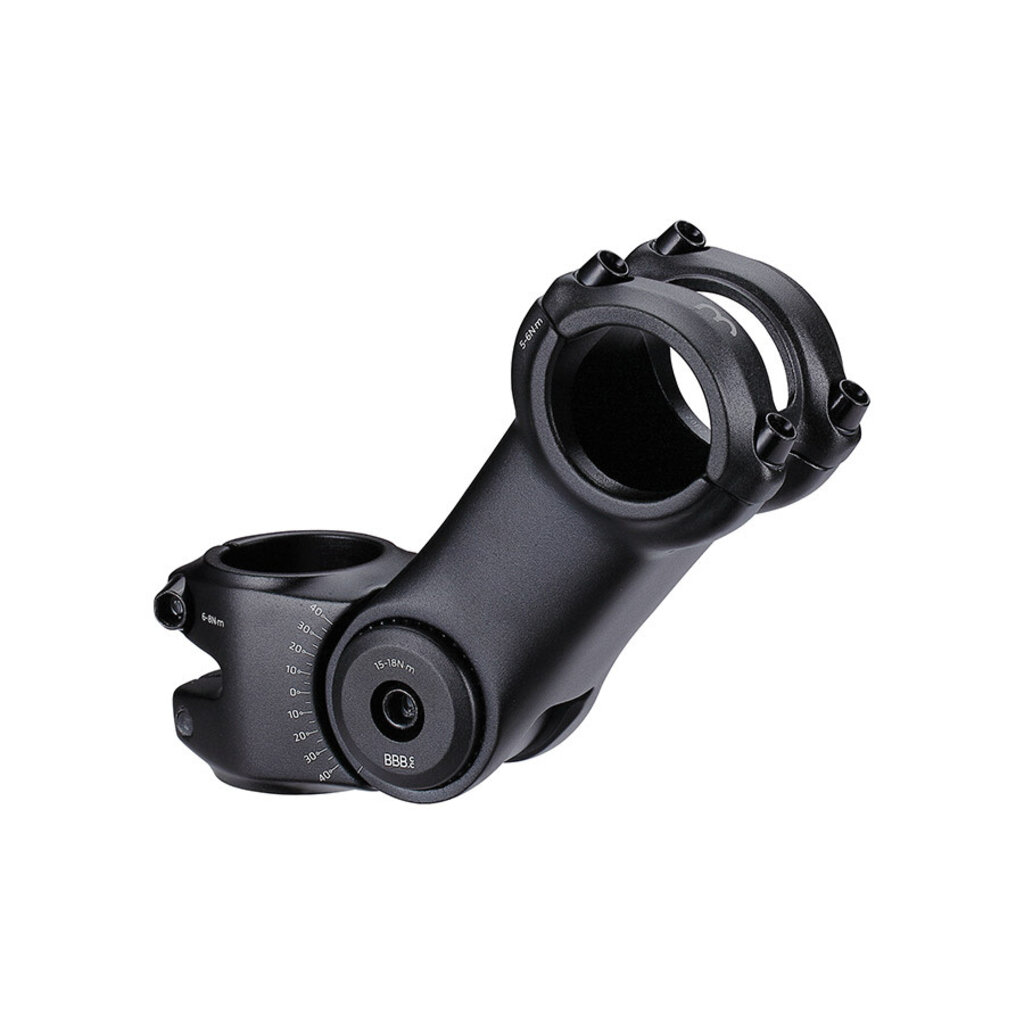 BBB Cycling BBB Cycling, BHS-29 HighSix, Stem, Diameter: 31.8mm, Length: 110mm, Steerer: 1-1/8'', Black