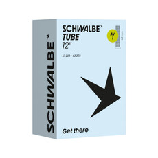 Schwalbe Schwalbe, Schrader, Tube, 45° Schrader, Length: 40mm, 12-1/2'', 1.90-2.40