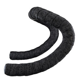 Supacaz Supacaz, Suede, Handlebar Tape, Black, with Black Star Plugs