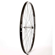 Handbuilt Wheels * Front, 26'', Wheel, Alex ACE-17, Black, FM-21Silver, 36 Steel Spokes, Bolt-on axle, rim brake