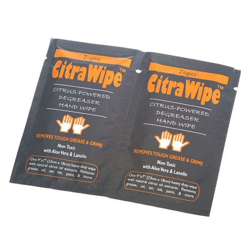 Autres * Citrawipe Citrus Powered Degreaser Hand Wipe.1 Box Of 30 Packs Of 2 single