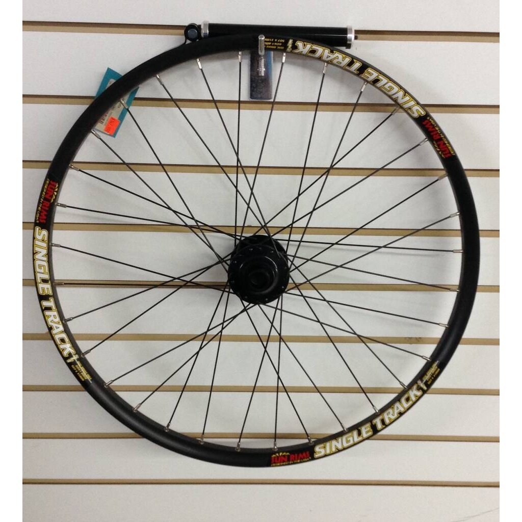 * Sun Single Track, SL-1/Formula, 20mm, Front, 24'', DW Eyeleted Black Rim, 32X SS Black Reg $177.99