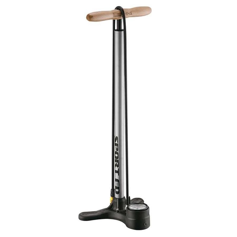 Lezyne * Lezyne, Sport Flr Drive, Floor pump, Dual Valve Head, Silver