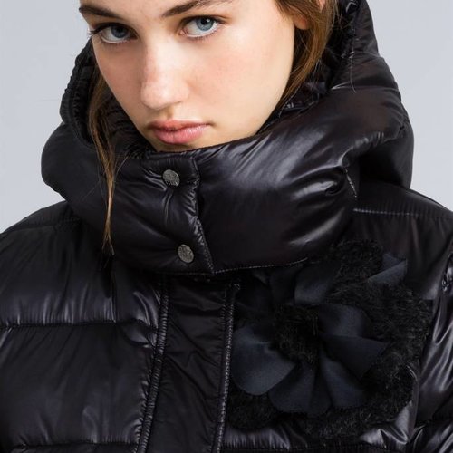 TwinSet Woven Down Jacket