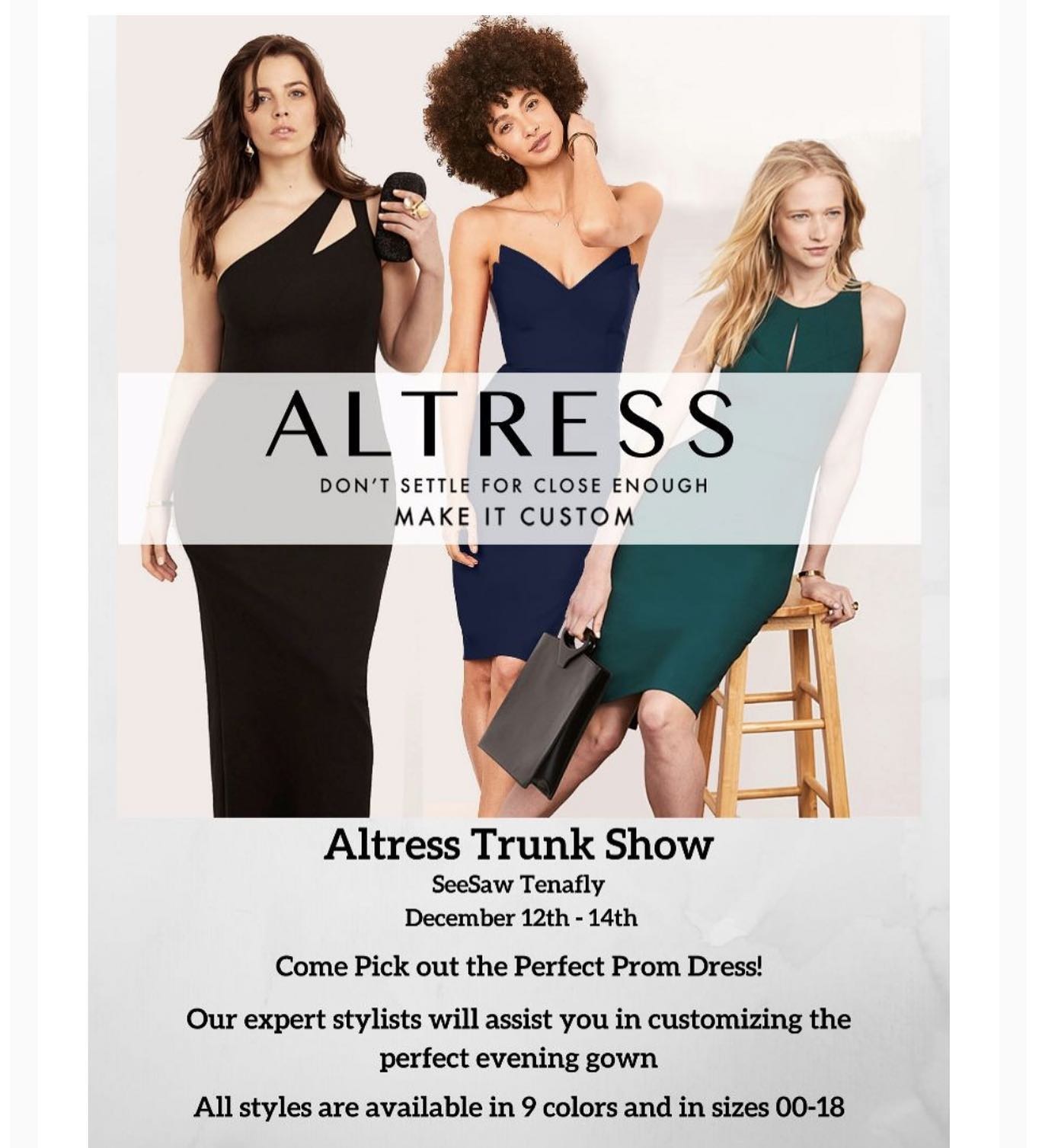 Altress Dress Trunk Show