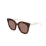 Gucci Colorblock Acetate Square Sunglasses