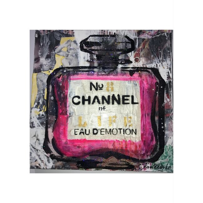 Soup Art Chanel Painting 30x30