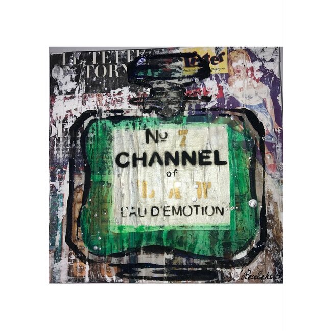 Soup Art Chanel Painting 30x30