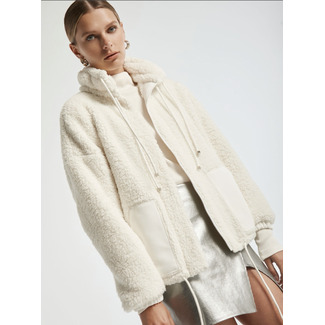 Krisa/Lanston Oversized Sherpa Jacket