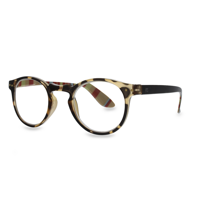 Brown Frame Patterned Inside Reader