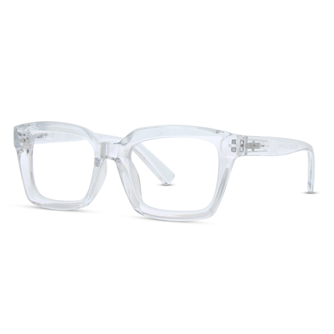 RS Eyewear Clear Square Reader