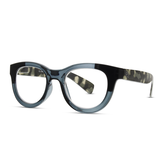 RS Eyewear Round Frame (Color Block) Reader