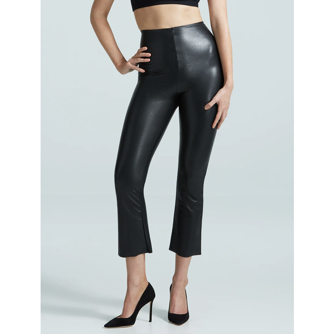Commando Faux Leather Cropped Flare