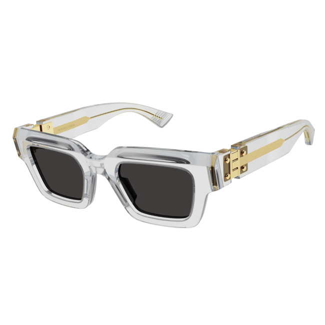 Square Grey Resin Sunglasses