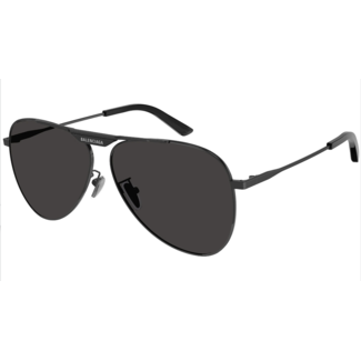 Balenciaga Aviator Black Frame Sunglasses
