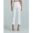 Faux Leather Cropped Flare