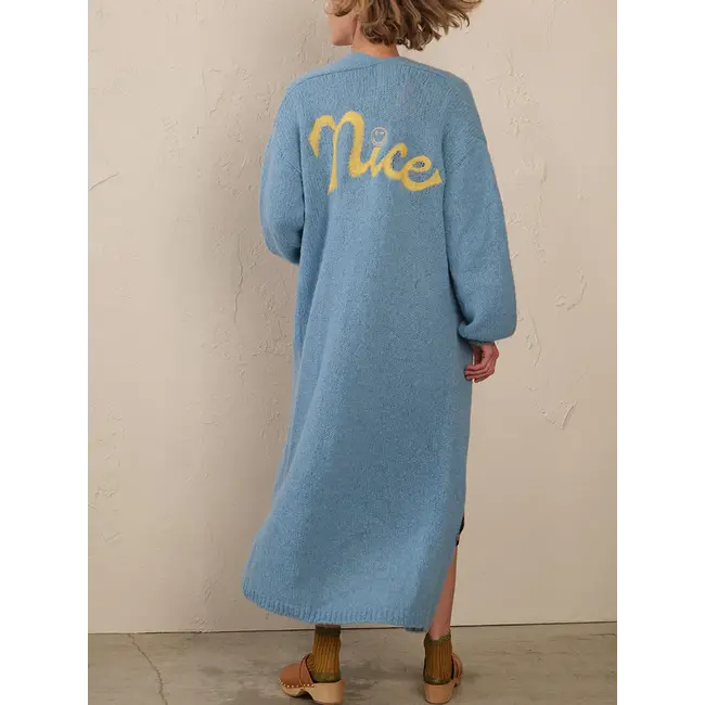 Adrianna Turquoise Cardigan