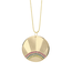 Julez Bryant Jona 14K Gold Sapphire Rainbow Disc