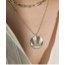 Julez Bryant Jona 14K Gold Sapphire Rainbow Disc