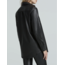 Lightweight Faux Leather Oversized Button Down