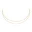 14K Gold Tiered Choker