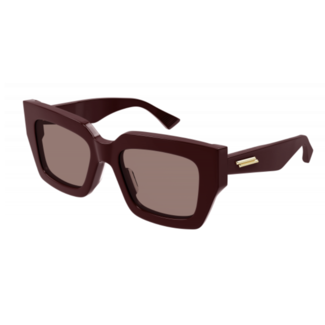 Bottega Veneta Square Sunglasses Cherry