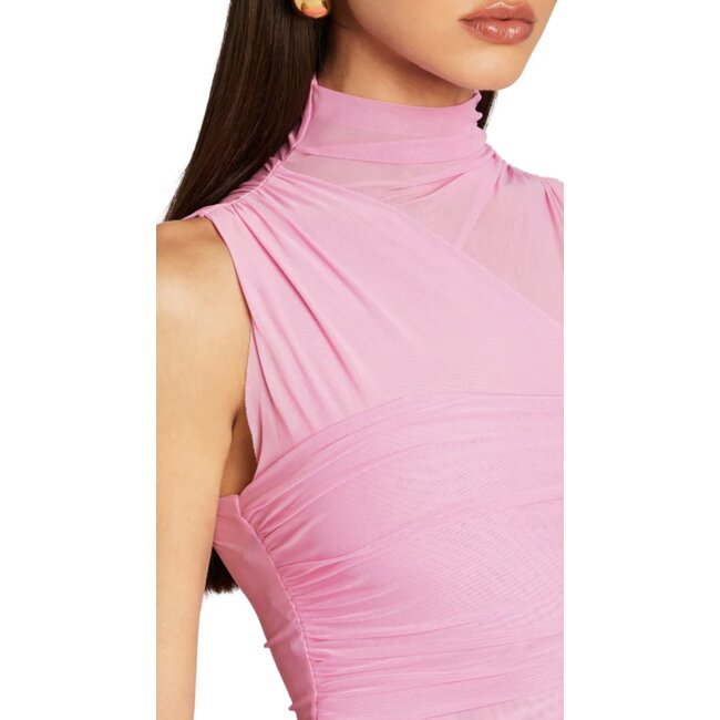 Katrina Mesh Midi Dress