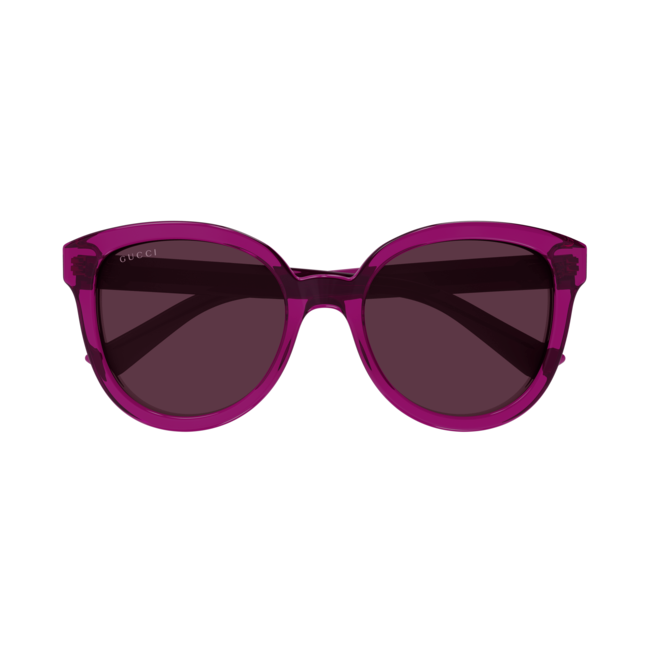 Fuchsia Slight Cateye Sunglasses