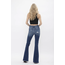 High Rise Flare W/ Button Up Jean