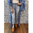 Mica Denim Mid Rise Cigarette Crop