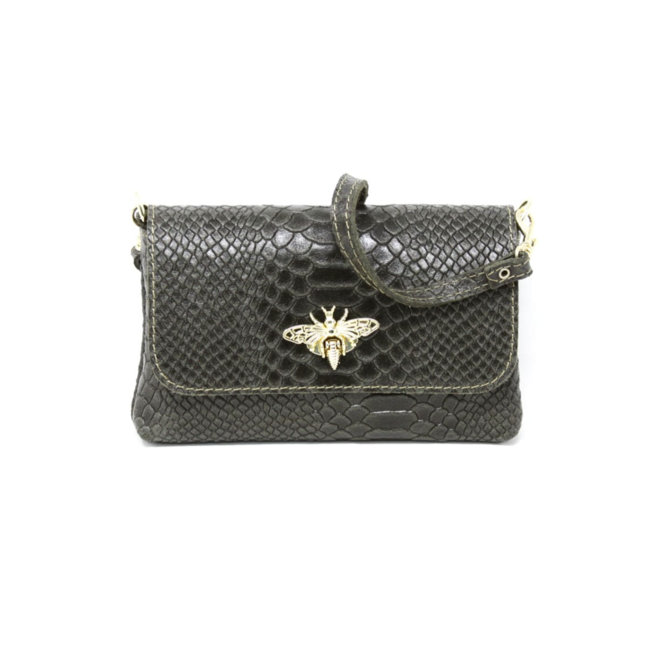 Leather Butterfly Crossbody