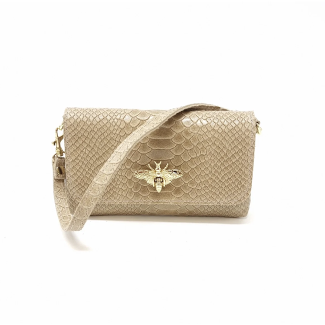 Leather Butterfly Crossbody