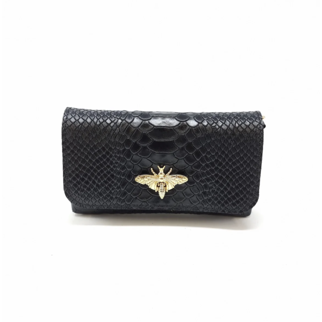 Leather Butterfly Crossbody