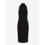 Neoprene Turtleneck Midi