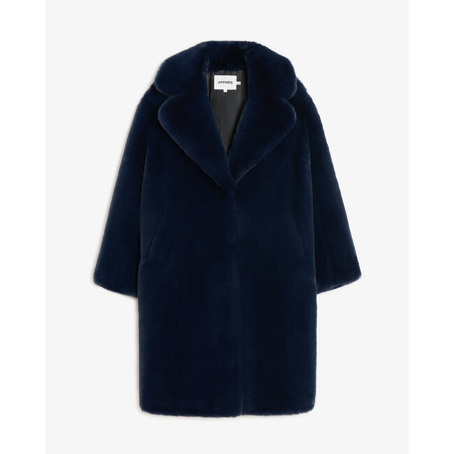 Steffi Long Faux Fur Coat