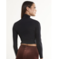 Butter Long Sleeve Cropped Turtleneck