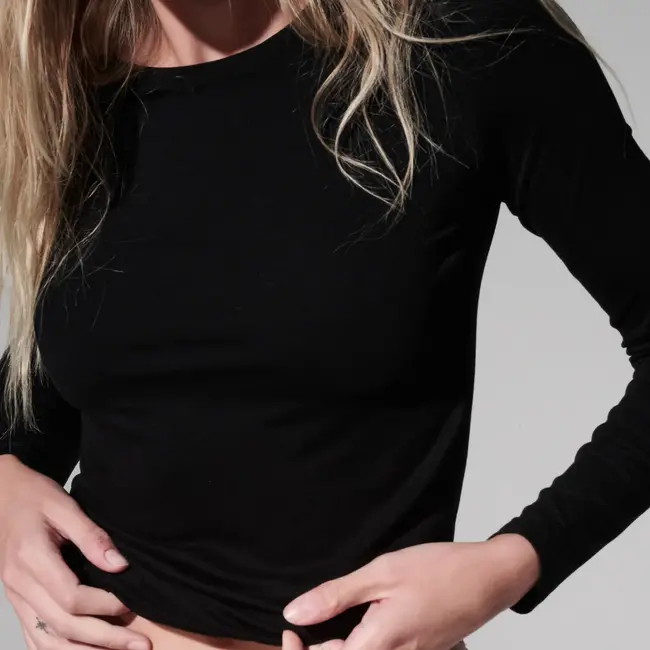 Cashmere L/S Crewneck