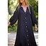 V Neck Balloon Dress