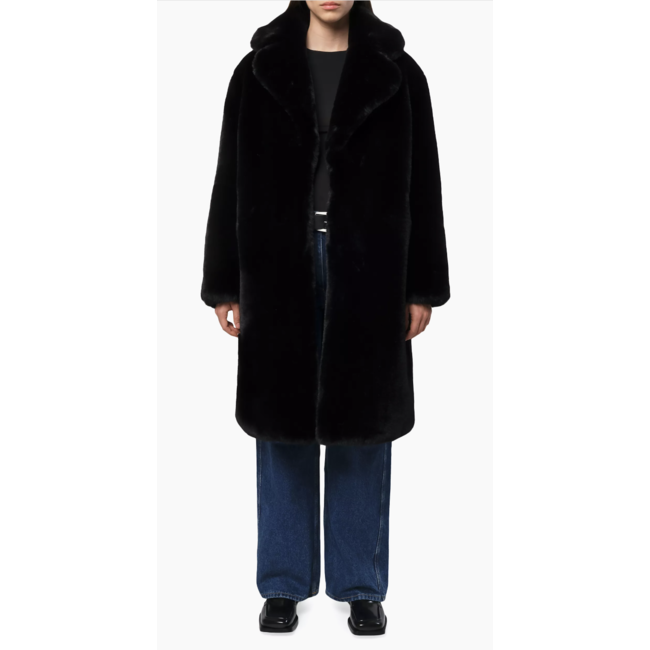 Steffi Long Faux Fur Coat