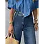 High Waisted Straight Leg Jean
