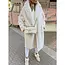 Faux Fur Coat Long Trench