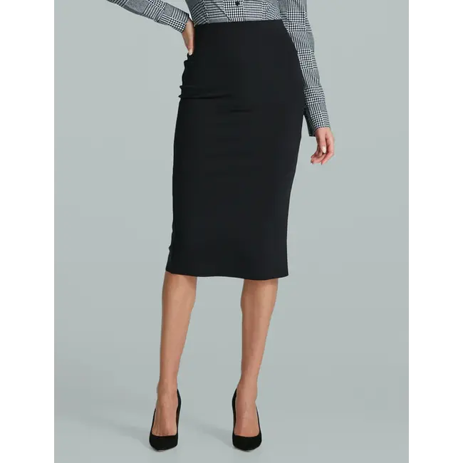 Neoprene CEO Midi Skirt