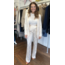 Trousers with Jacquard Oval T