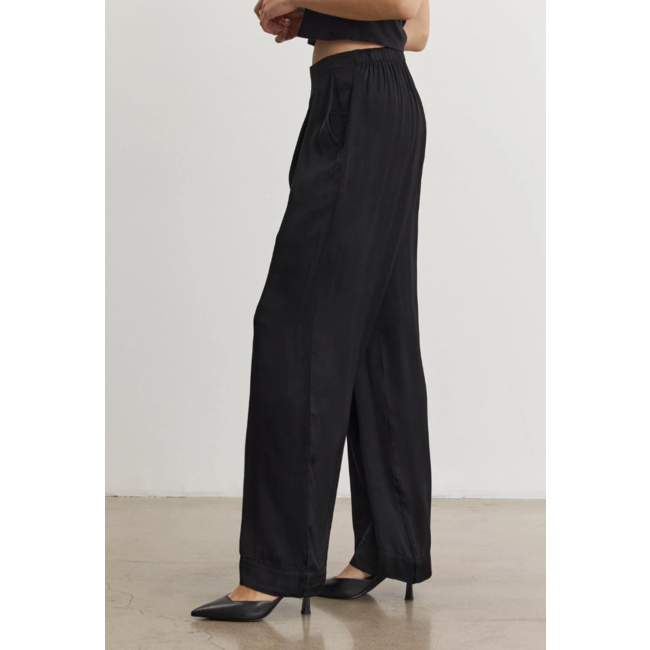 Velvet Satin Pant