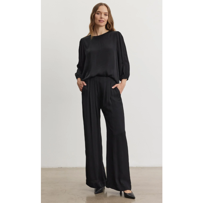 Velvet Satin Pant