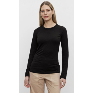 Velvet (By Graham & Spencer) Long Sleeve Crew Neck Top