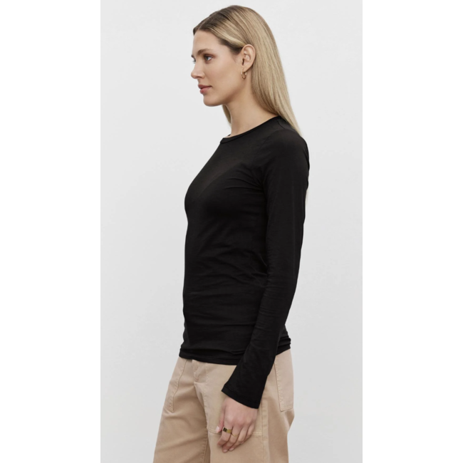 Long Sleeve Crew Neck Top